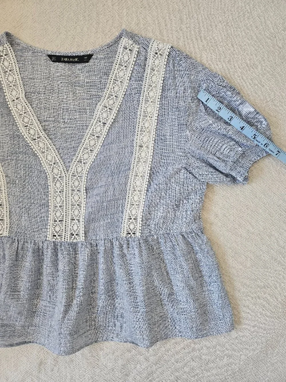 Zara basic blue